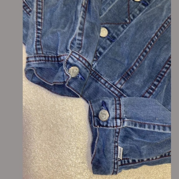 90s Fiorucci Safety Jeans Classic Denim Jacket M - Picture 5 of 8